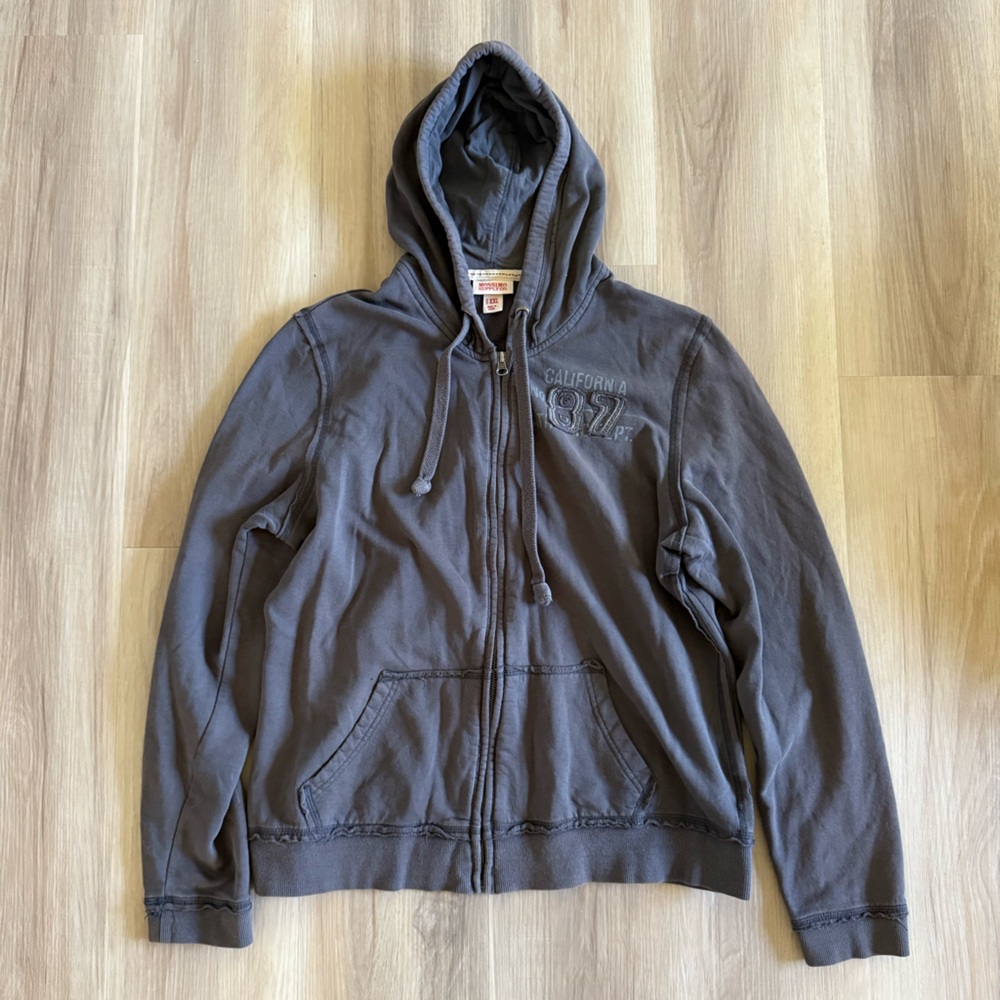 Y2K Mossimo Zip-Up Hoodie